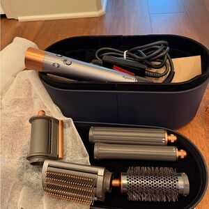 Dyson Silver and Gold Hair Styling Kit special edition